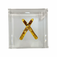 Load image into Gallery viewer, Skis Cocktail Napkin Box