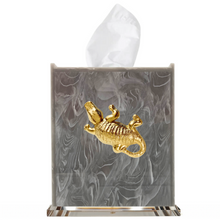 Load image into Gallery viewer, Alligator Boutique Tissue Box Cover