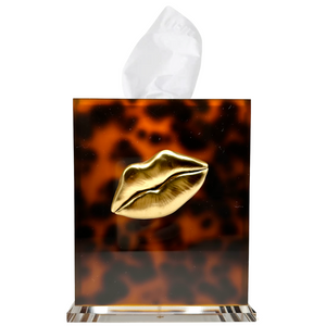 Kiss Me Lips Tissue Box Cover