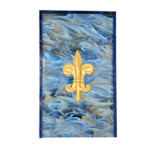 Load image into Gallery viewer, Fleur De Lis Guest Towel Box
