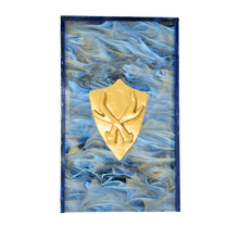 Load image into Gallery viewer, Shield With Antlers Guest Towel Box