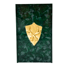 Load image into Gallery viewer, Shield With Antlers Guest Towel Box
