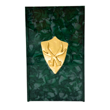 Load image into Gallery viewer, Shield With Antlers Guest Towel Box
