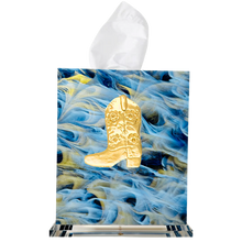 Load image into Gallery viewer, Cowboy Boot Tissue Box