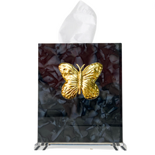 Load image into Gallery viewer, Butterfly Boutique Tissue Box Cover