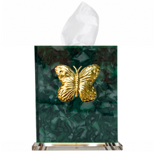 Load image into Gallery viewer, Butterfly Boutique Tissue Box Cover