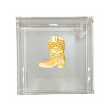 Load image into Gallery viewer, Cowgirl Boot Cocktail Napkin Box