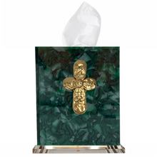 Load image into Gallery viewer, Cross Boutique Tissue Box Cover