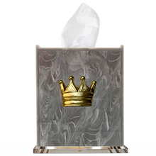 Load image into Gallery viewer, Kings Crown Tissue Box