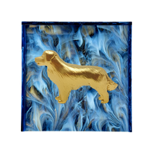 Load image into Gallery viewer, Golden Retriever Cocktail Napkin Box