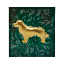 Load image into Gallery viewer, Golden Retriever Cocktail Napkin Box