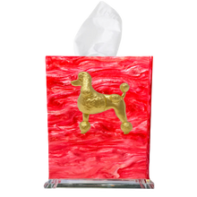 Load image into Gallery viewer, Poodle Boutique Tissue Box Cover