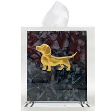 Load image into Gallery viewer, Dachshund Boutique Tissue Box Cover