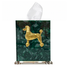 Load image into Gallery viewer, Poodle Boutique Tissue Box Cover