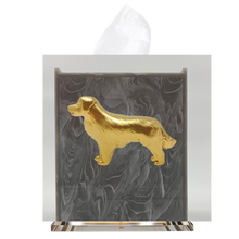 Load image into Gallery viewer, Golden Retriever Boutique Tissue Box Cover