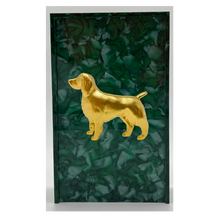 Load image into Gallery viewer, Springer Spaniel Guest Towel Box