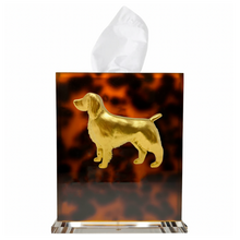 Load image into Gallery viewer, Springer Spaniel Boutique Tissue Box Cover