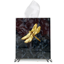 Load image into Gallery viewer, Dragonfly Boutique Tissue Box Cover
