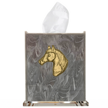 Load image into Gallery viewer, Horse Boutique Tissue Box Cover