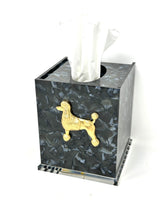 Load image into Gallery viewer, Poodle Boutique Tissue Box Cover