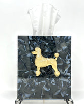 Load image into Gallery viewer, Poodle Boutique Tissue Box Cover