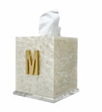 Load image into Gallery viewer, Monogram (A-L) Boutique Tissue Box