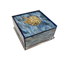 Load image into Gallery viewer, Hydrangea Cocktail Napkin Box