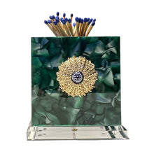 Load image into Gallery viewer, Matches with decorative lid on a white background