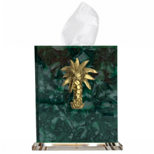 Load image into Gallery viewer, Palm Tree Tissue Box