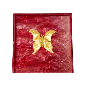 Butterfly 2 Cocktail Napkin Box