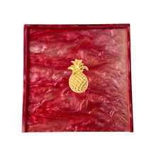 Load image into Gallery viewer, Pineapple Cocktail Napkin Box