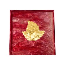 Load image into Gallery viewer, Tobacco Leaf Cocktail Napkin Box