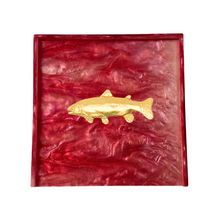 Load image into Gallery viewer, Trout Cocktail Napkin Box
