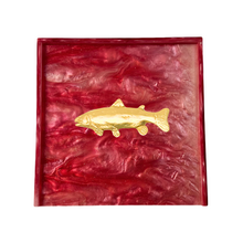 Load image into Gallery viewer, Trout Cocktail Napkin Box