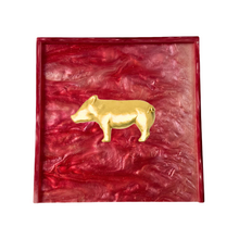 Load image into Gallery viewer, Pig Cocktail Napkin Box