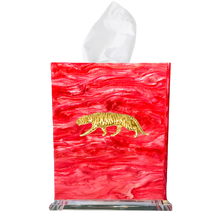 Load image into Gallery viewer, Tiger Boutique Tissue Box Cover