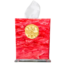Load image into Gallery viewer, Sand Dollar Boutique Tissue Box Cover
