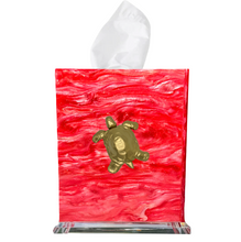 Load image into Gallery viewer, Turtle Boutique Tissue Box Cover