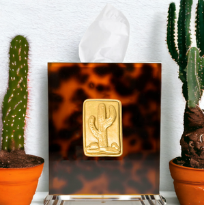 Cactus Boutique Tissue Box Cover