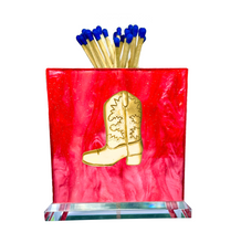 Load image into Gallery viewer, Cowboy Boot Match Strike