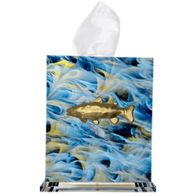 Load image into Gallery viewer, Trout Boutique Tissue Box Cover