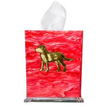 Load image into Gallery viewer, Labrador Boutique Tissue Box Cover
