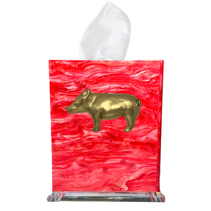 Pig Boutique Tissue Box Cover