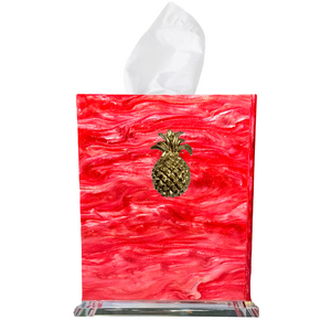 Pineapple Boutique Tissue Box Cover