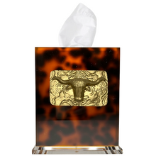 Load image into Gallery viewer, Longhorn Boutique Tissue Box Cover
