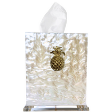 Load image into Gallery viewer, Pineapple Boutique Tissue Box Cover
