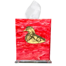 Load image into Gallery viewer, Wood Duck Boutique Tissue Box Cover