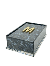 Load image into Gallery viewer, Monogram (A-L) Guest Towel Box