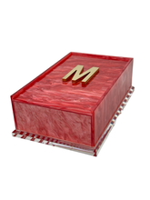 Load image into Gallery viewer, Monogram (A-L) Guest Towel Box
