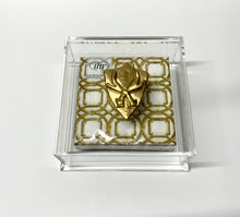 Load image into Gallery viewer, Shield With Antlers Cocktail Napkin Box